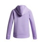 Sweat-shirt à capuche fille Under Armour Rival Flc Shimmer Hdy Lavande S
