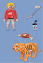 PLAYMOBIL My Life Zoo : Tigre et Visiteur 72089