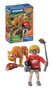 PLAYMOBIL My Life Zoo : Tigre et Visiteur 72089