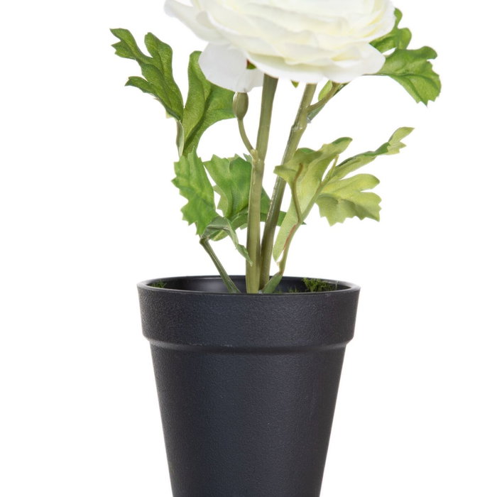 BigBuy Home Plante décorative Polyester Polyéthylène Fer Fleur BigBuy Home Plante décorative Polyester Polyéthylène Fer Fleur