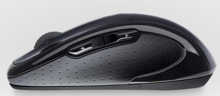 Logitech Souris Sans Fil M510 Ergonomic Laser, 7 Boutons, Molette Inclinaison, Récepteur Unifying USB, Batterie 2 Ans, pour Droitier Windows/macOS/Chromebook