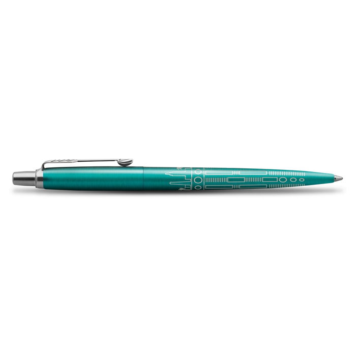 Parker Jotter SE Miami Stylo à bille M Blue/Green/Silver Parker Jotter SE Miami Stylo à bille M Blue/Green/Silver