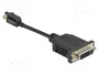 DELOCK Adaptateur DVI-I (24+5) vers mini DisplayPort