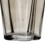 BigBuy Home Vase Gris Verre 15,5 x 15 x 25 cm