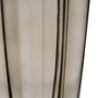 BigBuy Home Vase Gris Verre 15,5 x 15 x 25 cm