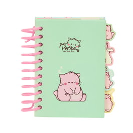 Safta Bloc de Notes A7 Rose « The Pink Cat » 7,4x10,5cm