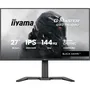 Iiyama G-Master Black Hawk - Écran PC Gaming 27" QHD (2560x1440) - Dalle IPS 144 Hz - 1 ms - FreeSync/G-SYNC Compatible - Pied Réglable en Hauteur