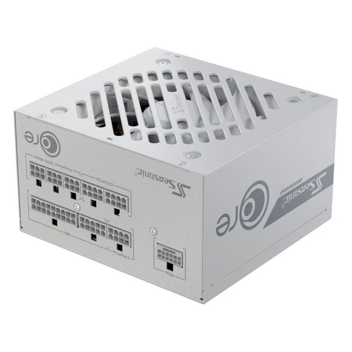 Seasonic Core GX-850 V2 SRP-CGX851-A5A32SF-W - Alimentation PC 80 PLUS Gold 850W Modulaire - Blanc Seasonic Core GX-850 V2 SRP-CGX851-A5A32SF-W - Alimentation PC 80 PLUS Gold 850W Modulaire - Blanc