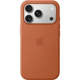 Apple Coque Silicone avec MagSafe Terra Cotta pour iPhone 17 Pro - Protection Officielle