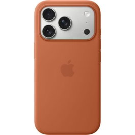 Apple Coque en silicone avec MagSafe pour iPhone 17 Pro - Terra Cotta