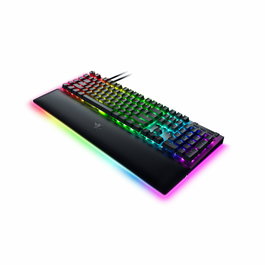 Razer BlackWidow V4 Pro Clavier Mécanique Gamer USB, Chroma RGB, Switch Vert - Noir (RZ03-04680100-R3M1)