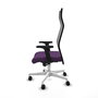 Piqueras y Crespo Chaise de Bureau Albacete Violet et Noir