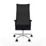 Piqueras y Crespo Chaise de Bureau Albacete Violet et Noir
