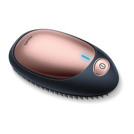Beurer HT-10 - Cepillo Iónico Desenredante NEGRO - Brosse Lisseuse Ionique Anti-Nœuds Portable Noir