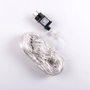 Maille LED d'intérieur 1,5x1,5m Bleu