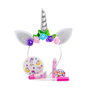 Martinelia Set de beauté Little Unicorn 85498 - Diadème unicorne avec oreilles et cuerno brillant + 3 brillants à lèvres hydratants - À partir de 3 ans