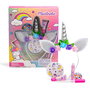Martinelia Set de beauté Little Unicorn 85498 - Diadème unicorne avec oreilles et cuerno brillant + 3 brillants à lèvres hydratants - À partir de 3 ans