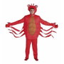 Creaciones Llopis Déguisement Adulte Crabe Rouge Taille L