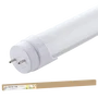 BX3 LIGHT BX3-T8RDDG10W-O-CW Tube LED T8 10W 1200lm 6000K 60cm avec tête rotative pour garages, bureaux, entrepôts