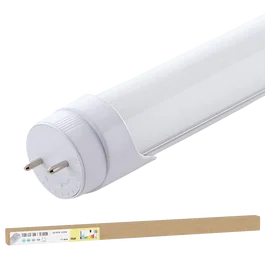 BX3 LIGHT BX3-T8RDDG10W-O-CW Tube LED T8 10W 1200lm 6000K 60cm avec tête rotative pour garages, bureaux, entrepôts