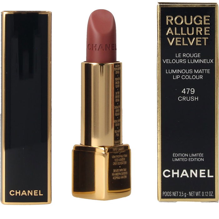 Chanel Rouge Allure Velvet #479-Crush 3,5 g - Rouge à Lèvres Velouté Haute Tenue