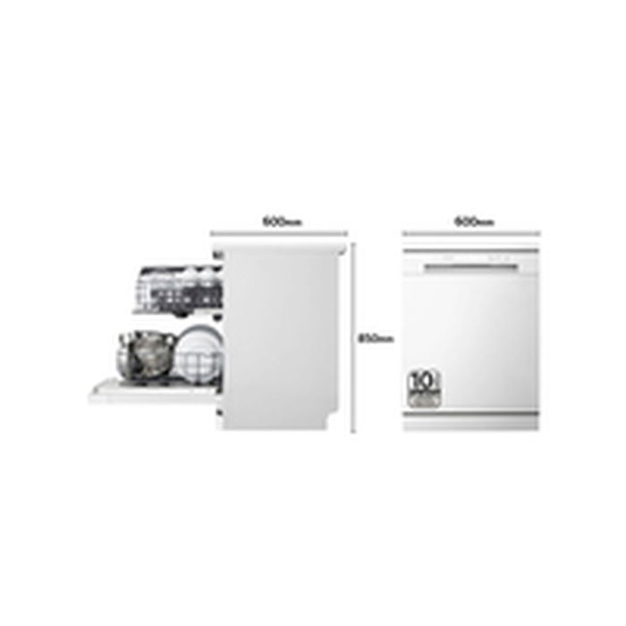Lave-vaisselle LG DF142FW 5P QUADWASH 60 cm Blanc