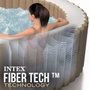 Spa gonflable Intex 196 x 71 x 196 cm Marron 795 L