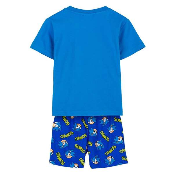 Cerdá Pyjama Court Sonic en Jersey Single pour Garçon 8 Ans - Bleu Cerdá Pyjama Court Sonic en Jersey Single pour Garçon 8 Ans - Bleu