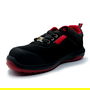 OMP Meccanica Chaussures De Travail Sécurité S3 Src Esd Pro Urban Taille 36 Noir Rouge OMPS90023616