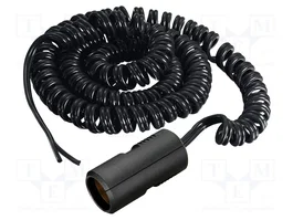 PRO CAR Prolongateur pour adaptateur allume-cigares noir 3m 8A