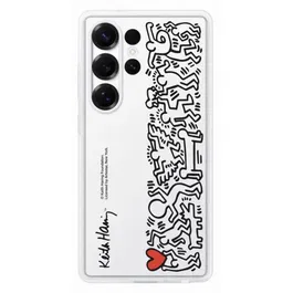 Samsung Galaxy S25 Ultra Coque Flip Étui Rigide Personnalisable et Protégée - Blanc