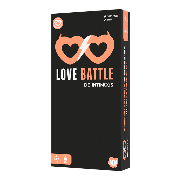 La Caja LCIN02ES Love Battle Jeu de Cartes pour Couples 16+ ans 88 Défis Amusants 15-45 min La Caja LCIN02ES Love Battle Jeu de Cartes pour Couples 16+ ans 88 Défis Amusants 15-45 min