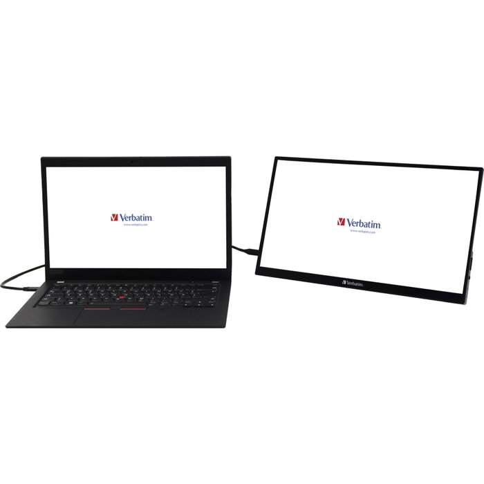 Verbatim Moniteur Tactile Portable 15,6'' Full HD IPS Noir