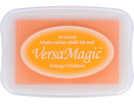 Tsukineko VERSAMAGIC Tampon encreur Mango madness effet craie 95x65mm