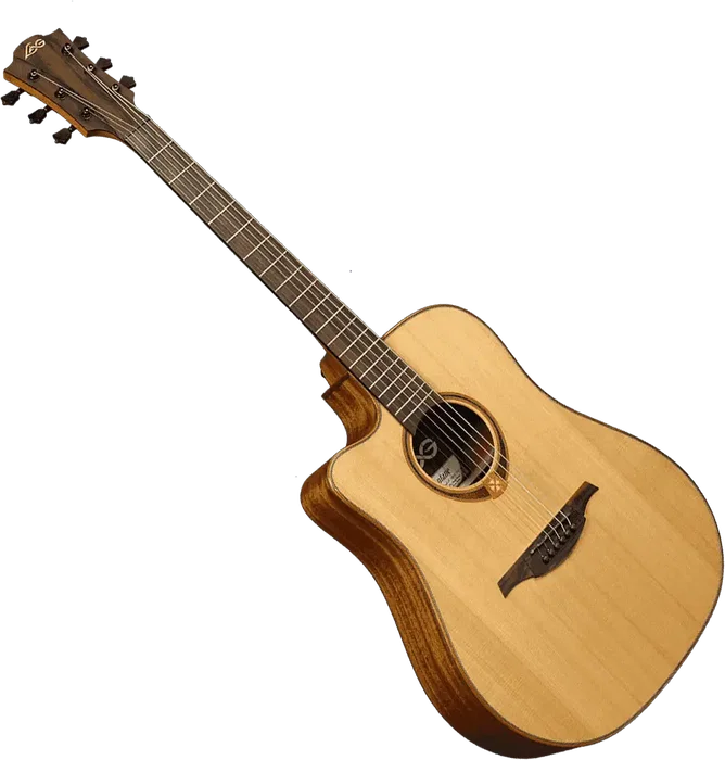 LAG Guitare Folk Électroacoustique Dreadnought Tramontane 118 - Table Cèdre Massif - Gaucher LAG Guitare Folk Électroacoustique Dreadnought Tramontane 118 - Table Cèdre Massif - Gaucher