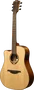 LAG Guitare Folk Électroacoustique Dreadnought Tramontane 118 - Table Cèdre Massif - Gaucher