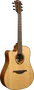LAG Guitare Folk Électroacoustique Dreadnought Tramontane 118 - Table Cèdre Massif - Gaucher