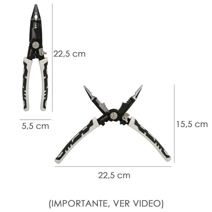 WOLFPACK LINEA PROFESIONAL Pince Multifonction WOLFPACK LINEA PROFESIONAL Pince Multifonction