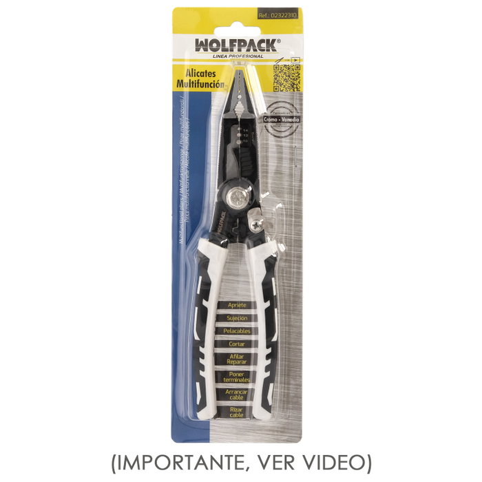 WOLFPACK LINEA PROFESIONAL Pince Multifonction WOLFPACK LINEA PROFESIONAL Pince Multifonction
