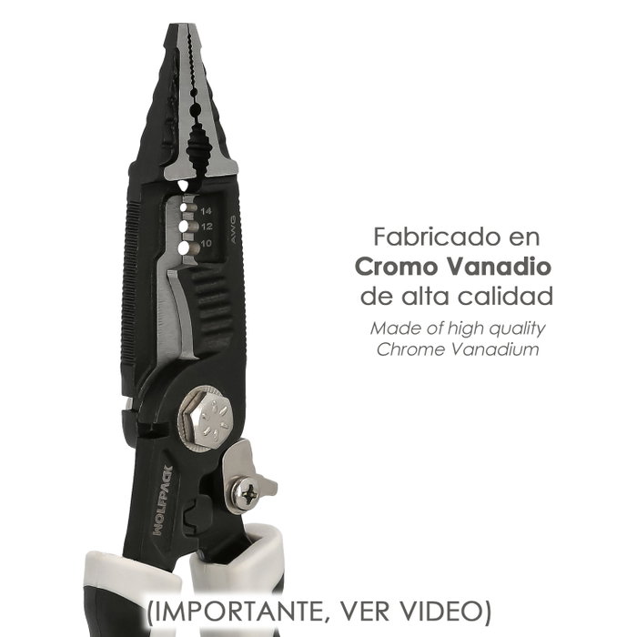 WOLFPACK LINEA PROFESIONAL Pince Multifonction WOLFPACK LINEA PROFESIONAL Pince Multifonction