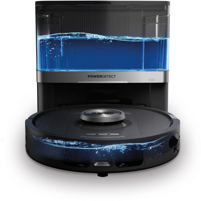 Shark PowerDetect NeverTouch Robot Aspirateur et Laveur avec Vidage Automatique