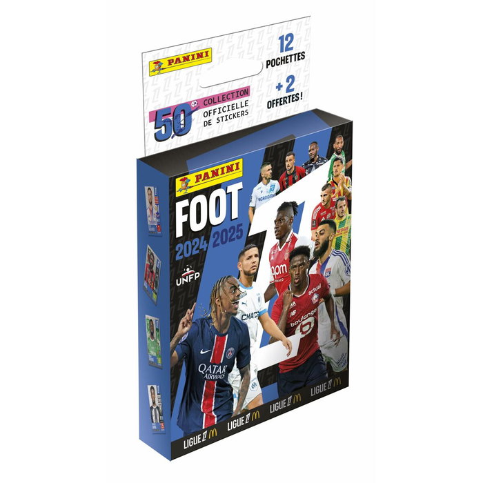 Panini Blister Foot Ligue 1 2024-2025 McDonald's - 98 Stickers Panini Blister Foot Ligue 1 2024-2025 McDonald's - 98 Stickers