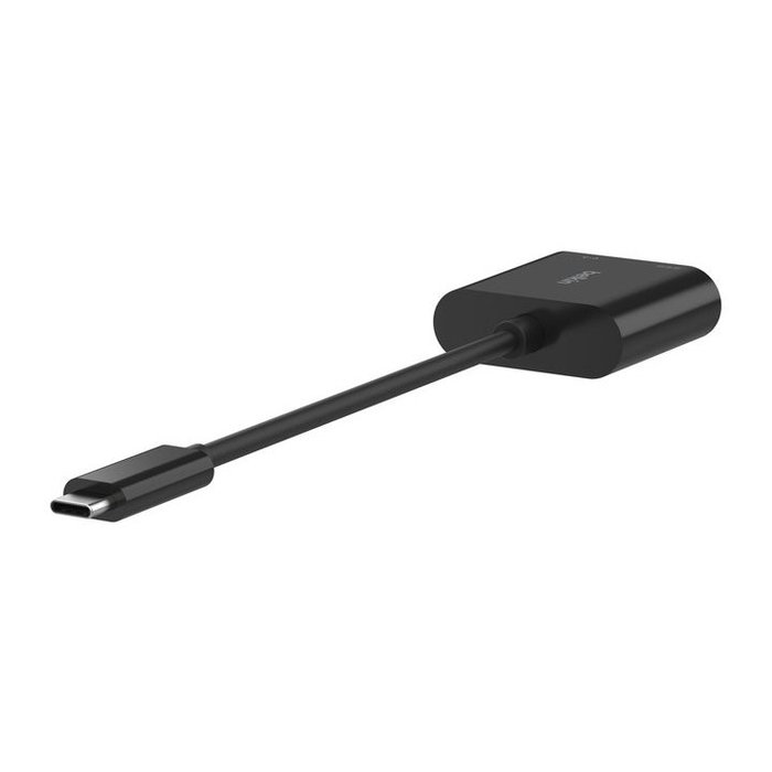 Belkin INC019BTBK Adaptateur USB-C vers Ethernet Gigabit + Charge 100 W Noir, Compatible MacBook iPad Pro Surface Belkin INC019BTBK Adaptateur USB-C vers Ethernet Gigabit + Charge 100 W Noir, Compatible MacBook iPad Pro Surface