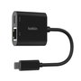 Belkin INC019BTBK Adaptateur USB-C vers Ethernet Gigabit et Charge 100W Noir