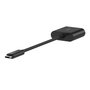 Belkin INC019BTBK Adaptateur USB-C vers Ethernet Gigabit et Charge 100W Noir