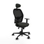 Chaise de Bureau Piqueras y Crespo 1D036N1 Noir