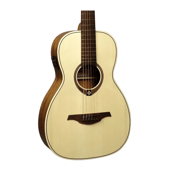 LAG Guitare Acoustique Parlor Cutaway Tramontane 177 A/E - Natural Lag LAG Guitare Acoustique Parlor Cutaway Tramontane 177 A/E - Natural Lag