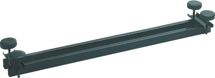 QUIKLOK Barre d'ancrage pour supports de clavier Ws550 & Ws650, acier noir, 605 mm, compatible Z/727 Z/729 Z/730 Z/733