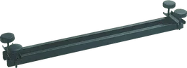 QUIKLOK Barre d'ancrage pour supports de clavier Ws550 & Ws650, acier noir, 605 mm, compatible Z/727 Z/729 Z/730 Z/733