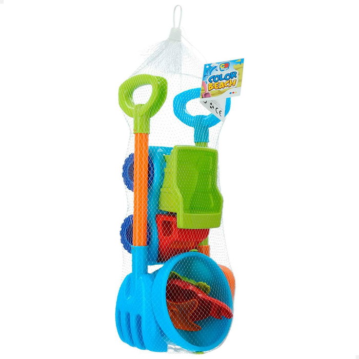 Set de jouets de plage Colorbaby 18 cm Camion 7 Pièces Set de jouets de plage Colorbaby 18 cm Camion 7 Pièces